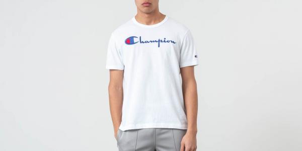 Champion Tee White