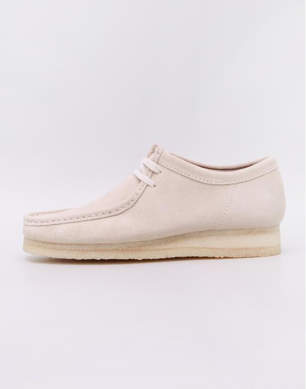 Clarks Originals Wallabee Off White Suede 42