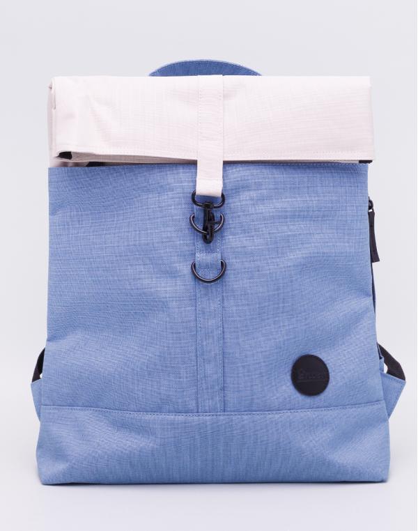 Enter City Fold Top Melange Blue/ Natural Top