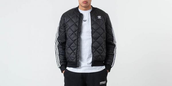 adidas Superstar Quilted Jacket Black
