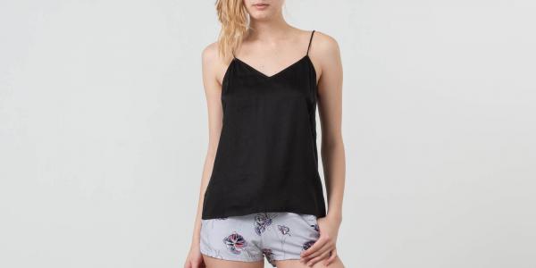 SELECTED Layla Strap Top Black