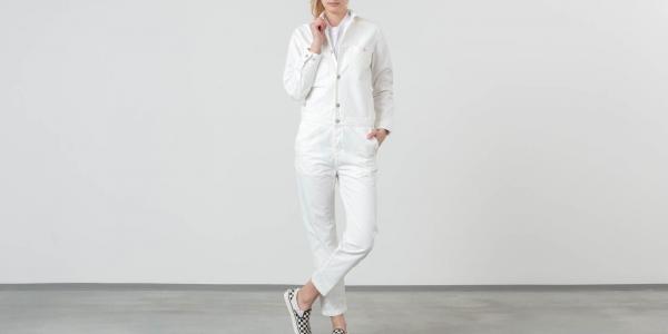 Carhartt WIP Cass Coverall Off White