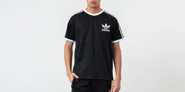 adidas Baseball Tee Black/ White
