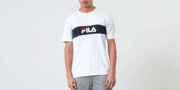 Fila Nolan Dropped Shoulder Tee Bright White