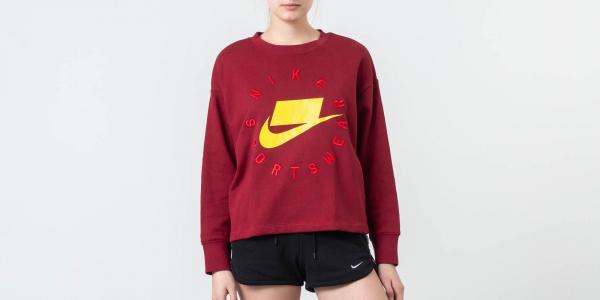 Nike Sportswear Fleece Crewneck Team Red