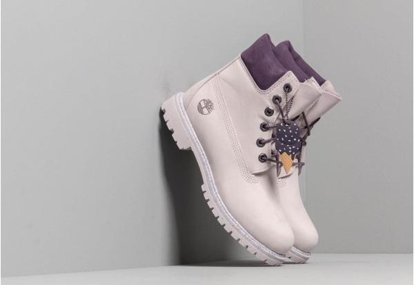 Timberland Premium 6 In Waterproof Boot Light Purple Nubuck