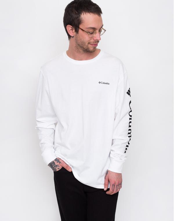 Columbia North Cascades Long Sleeve Tee White S