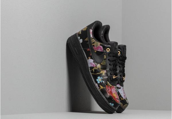Nike Wmns Air Force 1 '07 Lxx Black/ Black-Black-Metallic Gold