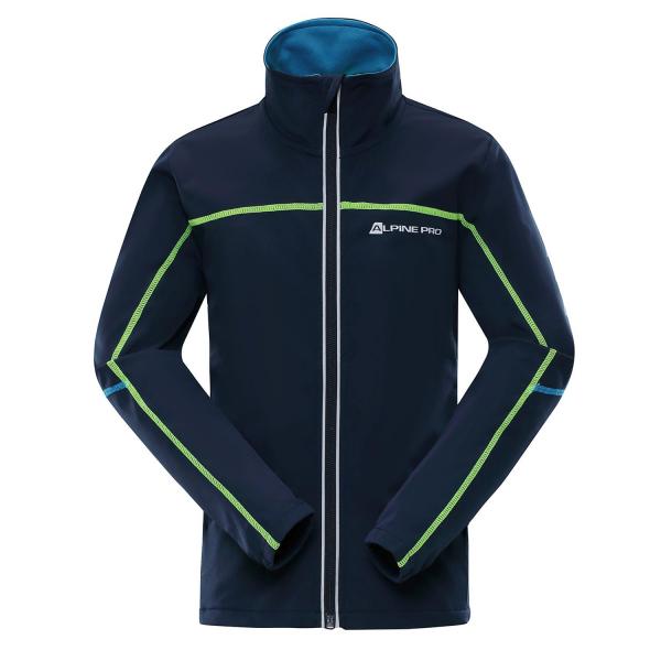 ALPINE PRO TECHNICO MODRÁ / TYRKYSOVĚ MODRÁ Dětská Softshellová Bunda 104-110