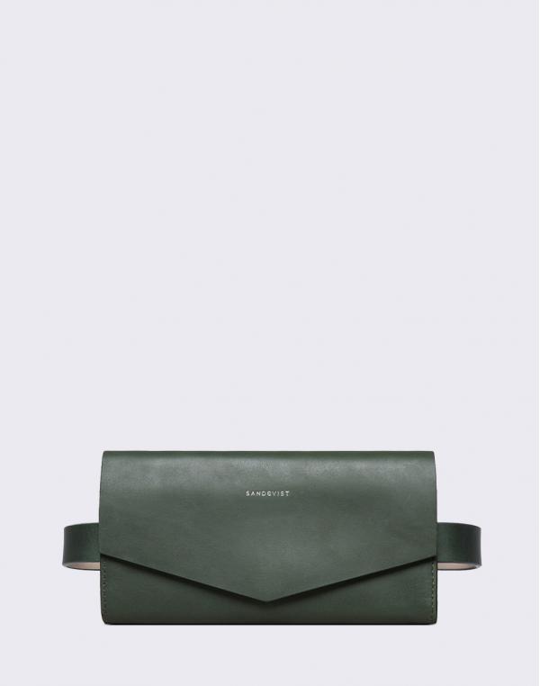 Sandqvist Florens Green with Beige interior