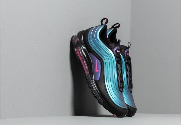 Nike Air Max 97 Lx Black/ Laser Fuchsia-Thunder Grey