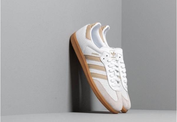 adidas Samba OG Ftw White/ Raw Gold/ Grey One
