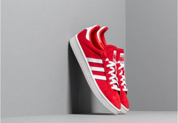 adidas Campus W Scarlet/ Ftw White/ Crystal White