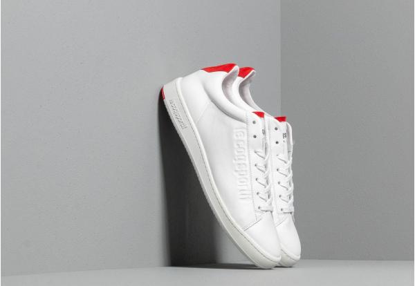le coq sportif Blazon Optical White/ Pur Red
