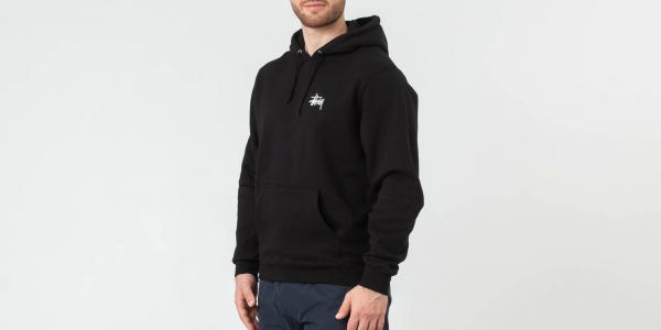 Stüssy Basic Hoodie Black