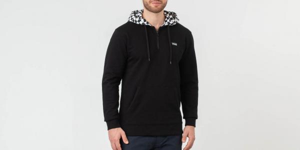 Vans Warp Check Qzp Pullover Black