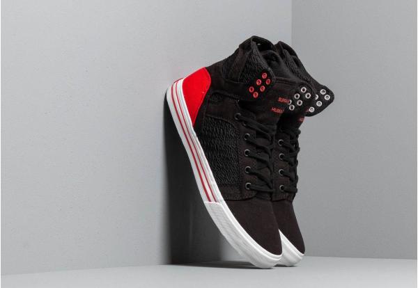 Supra Skytop Black/ Pirate Black/ White