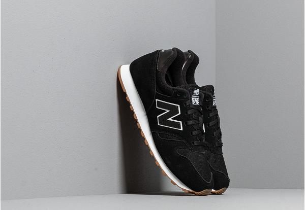 New Balance 373 Black/ White/ Gum