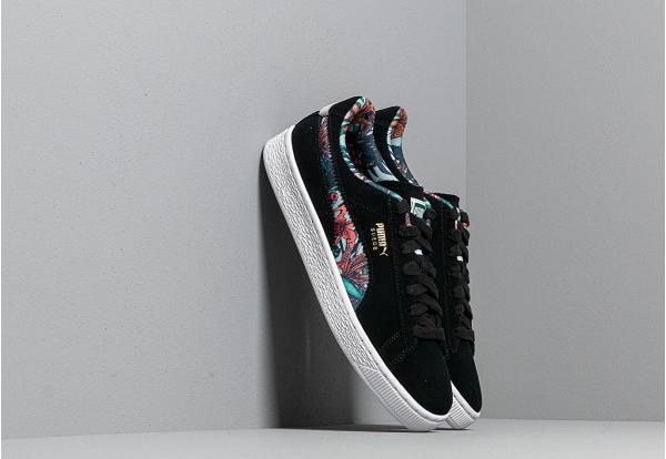 Puma Suede Secret Garden Puma Black-Puma White
