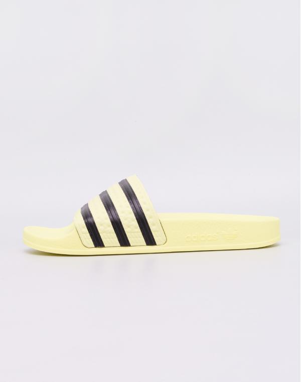 adidas Originals Adilette Ice Yellow/ Ice Yellow/ Core Black 38