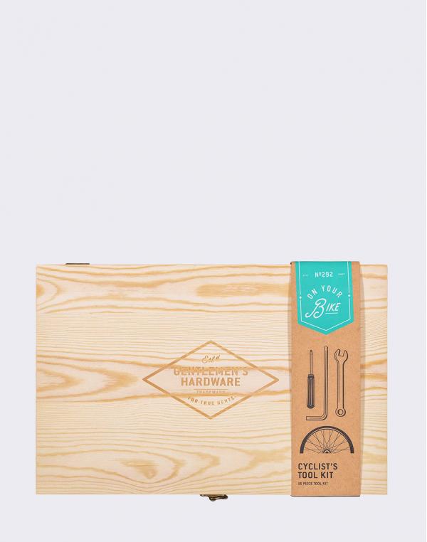 W & W Bicycle Tool Kit Wooden Box GEN292