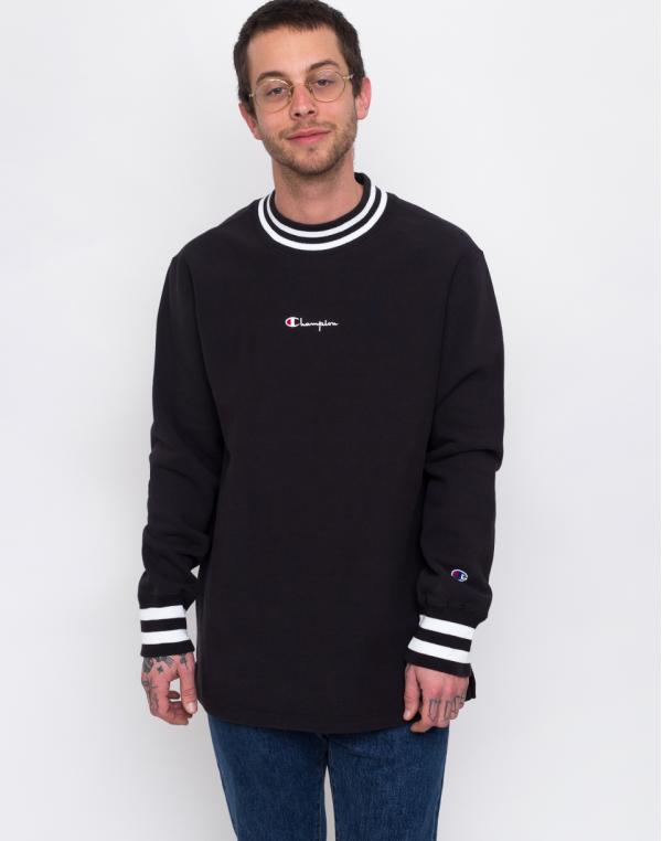Champion High Neck Sweatshirt Black L
