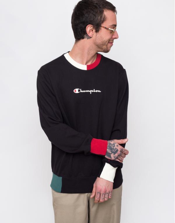 Champion Rochester Crewneck Sweatshirt NBK/OFW/MLG/AMB S