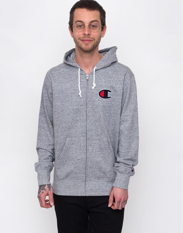 Champion Rochester Hooded Full Zip Sweatshirt GRLTM L