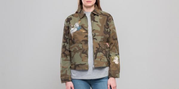 Levi's® Caroline Jacket Phalarope Olivine