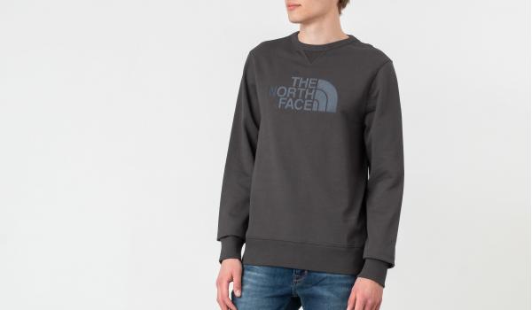 The North Face Drew Peak Crewneck Asphalt Grey