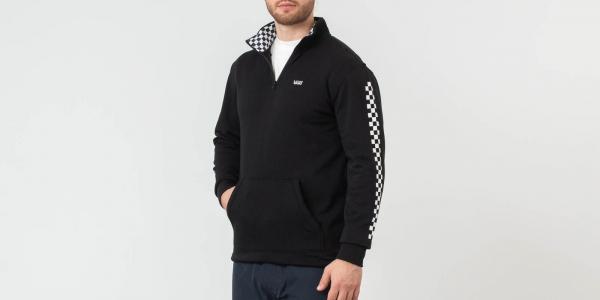 Vans Versa Qzp Sweatshirt Black/ Checkerboard