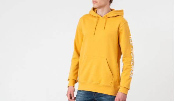 HUF Mission Hoodie Mineral Yellow