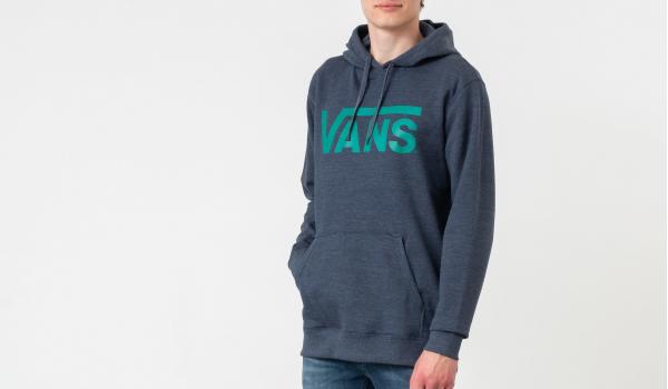 Vans Classic Pullover Hoodie Dress Blues Hthr/ Quetzal