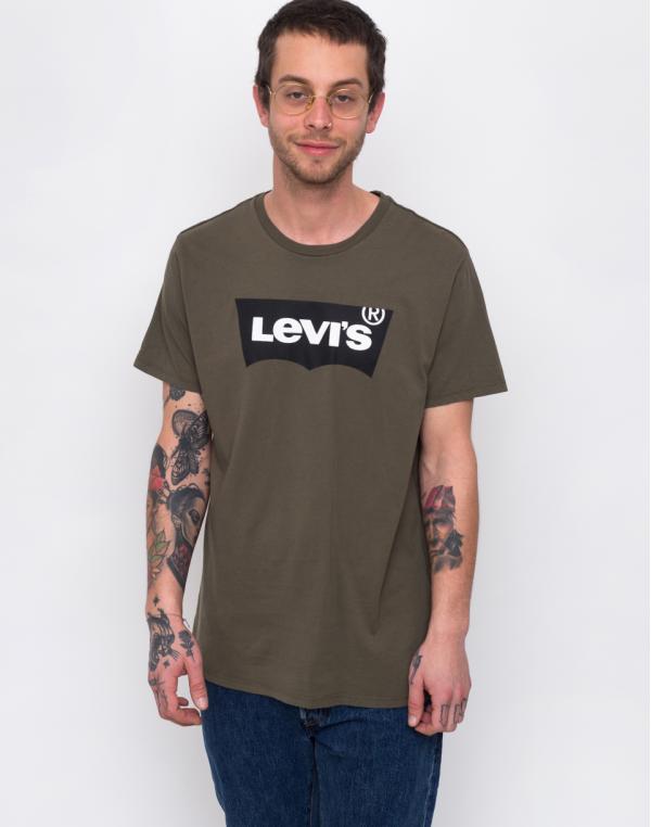 Levi´s® Housemark Graphic Tee Greens L