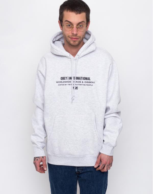 Obey Justice By The People Ash Grey L