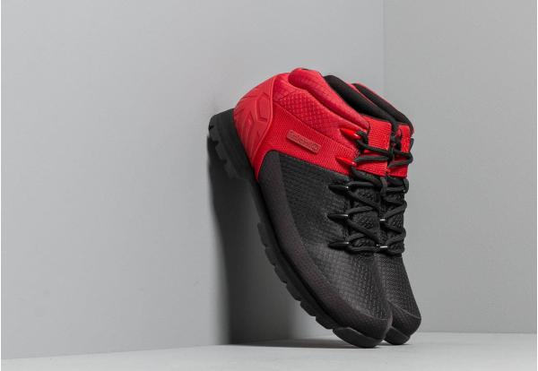 Timberland Euro Sprint Mid Hiker Black/ Red