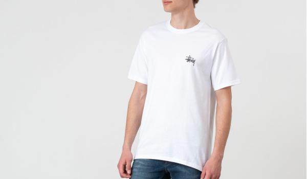 Stüssy Basic Tee White