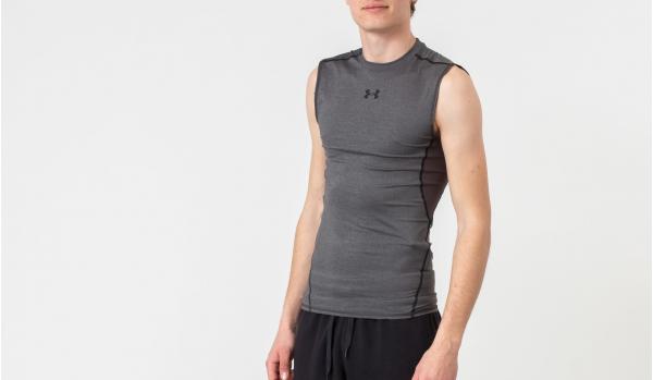 Under Armour Heatgear Sleeveless Tee Grey