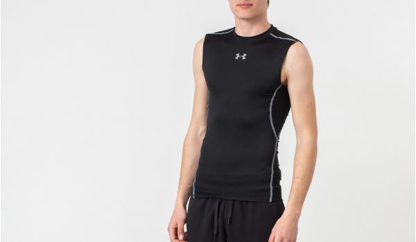 Under Armour HG SL Tee Black