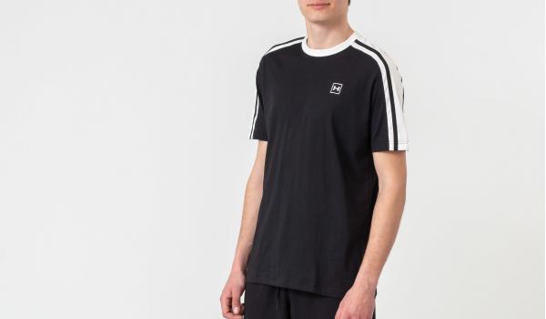 Under Armour Unstoppable Striped Tee Black