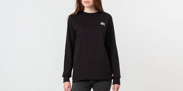 Stüssy Basic Longsleeve Tee Black