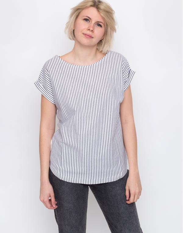 Wemoto Bell Striped White/Navy Blue XS