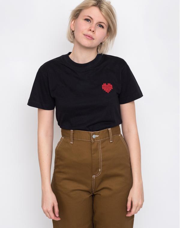 Wemoto Heart Cropped Black L
