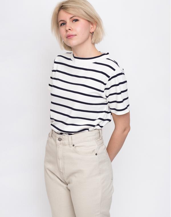 Wemoto Noa Striped Off White/Navy Blue S