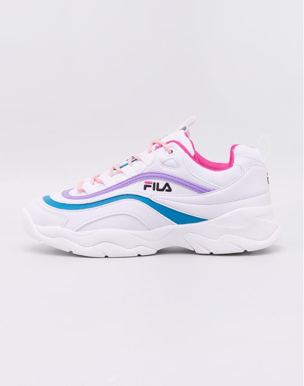 Fila Ray Low White / Very Berry / Caribbean Sea 36