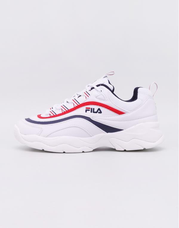 Fila Ray Low White / Fila Navy / Fila Red 36