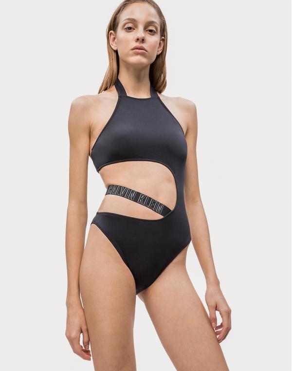 Calvin Klein Side Scoop One Piece PVH Black M