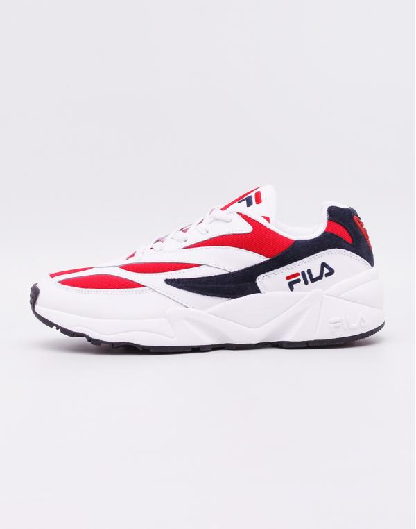 Fila V94M Low White / Fila Navy / Fila Red 42