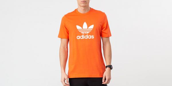 adidas Trefoil Tee True Orange