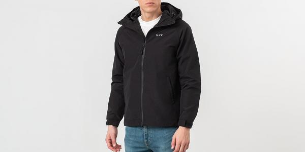 HUF Standard Shell Jacket Black